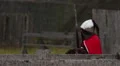 Brave medieval knight with steel armor and big sword goes on the attack HD Footage