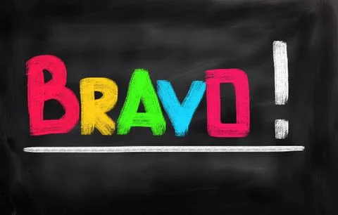 Bravo Concept Stock-Illustration