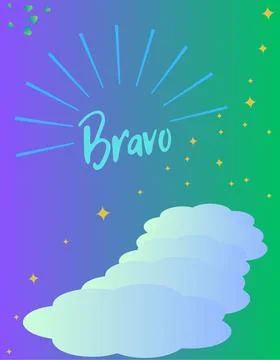 Bravo Stock Illustration