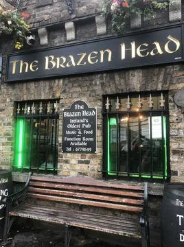 The Brazen Head in Dublin 写真素材