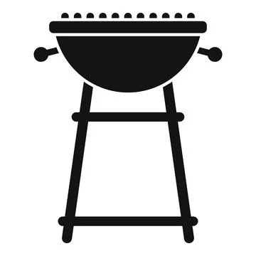 Brazier icon, simple style Ilustración de archivo