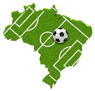 Brazil 2014 Illustrazione stock