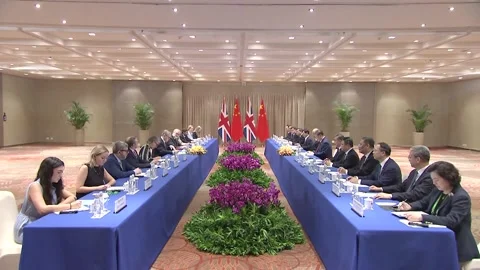 Brazil: China, UK should write next chapter of healthy, stable developmen... Video stock 292791767