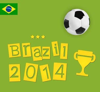 Brazil design Stock Illustration