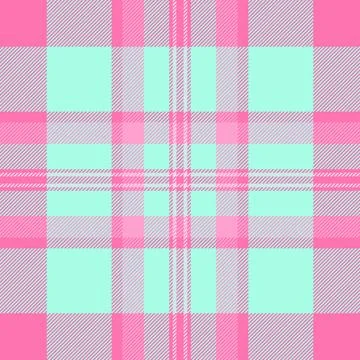 Brazil fabric check pattern, spanish seamless background textile. Wide plai.. Stock Illustration