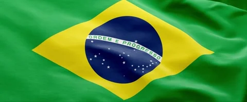 Brazil Flag Animation – Seamless Loop (4K UHD) Stock Footage 318006048