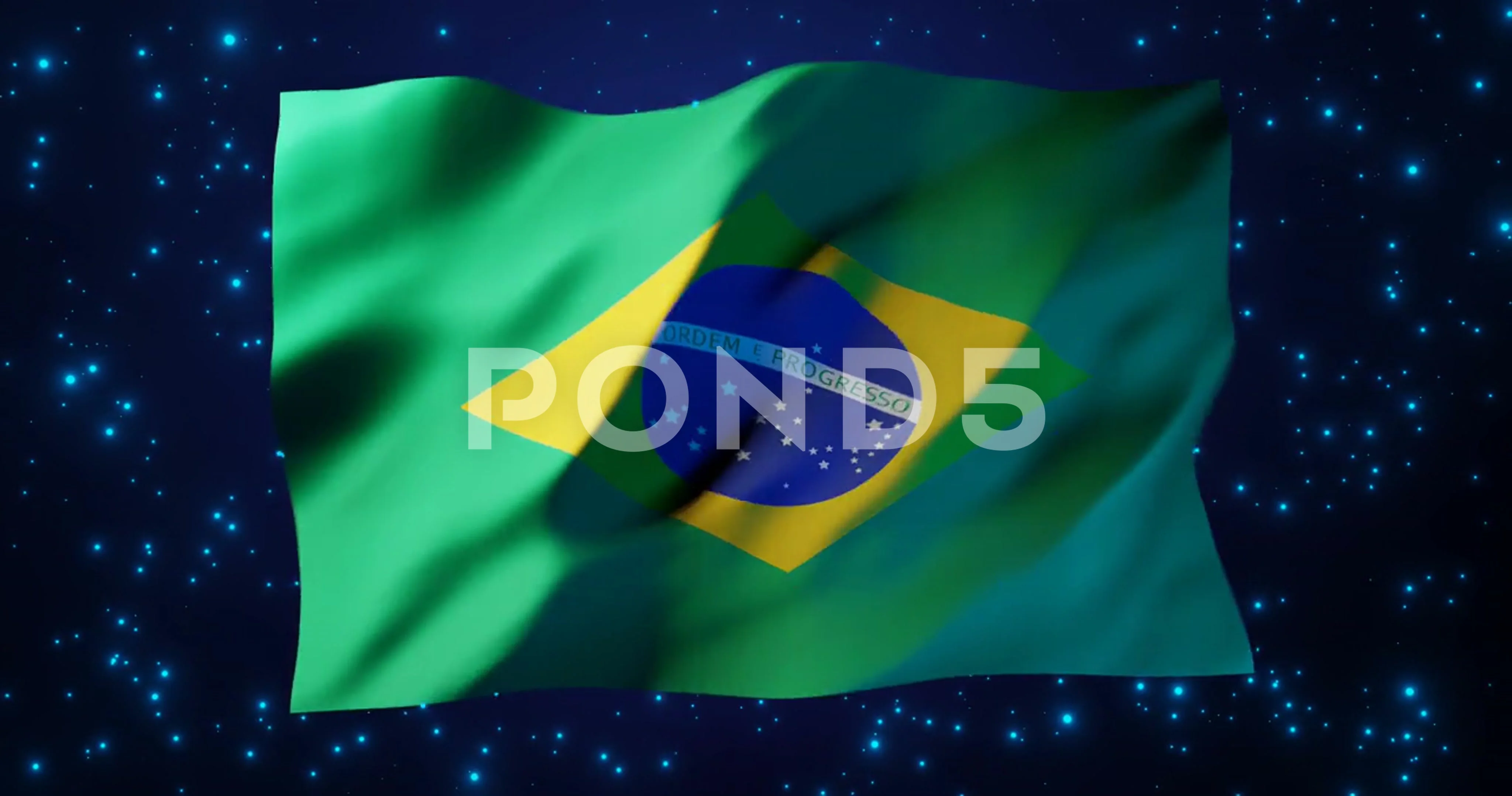 brazil flag animation