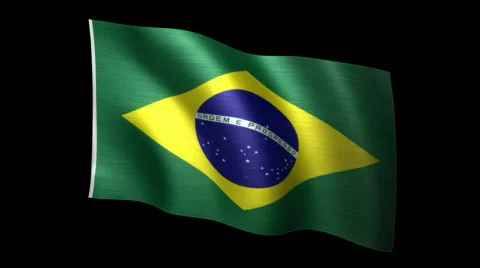 Brazil Flag A Vidéo 116213