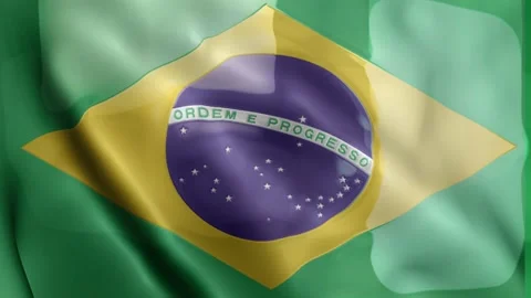 Brazil Flag Stock Footage 133773467