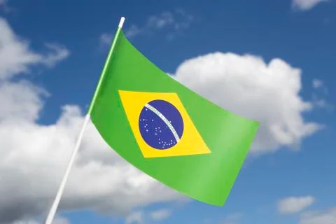 Brazil flag Stock Photos