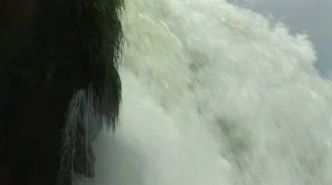 Brazil: Iquazu Falls, Devil's Throat 9 Stock Footage