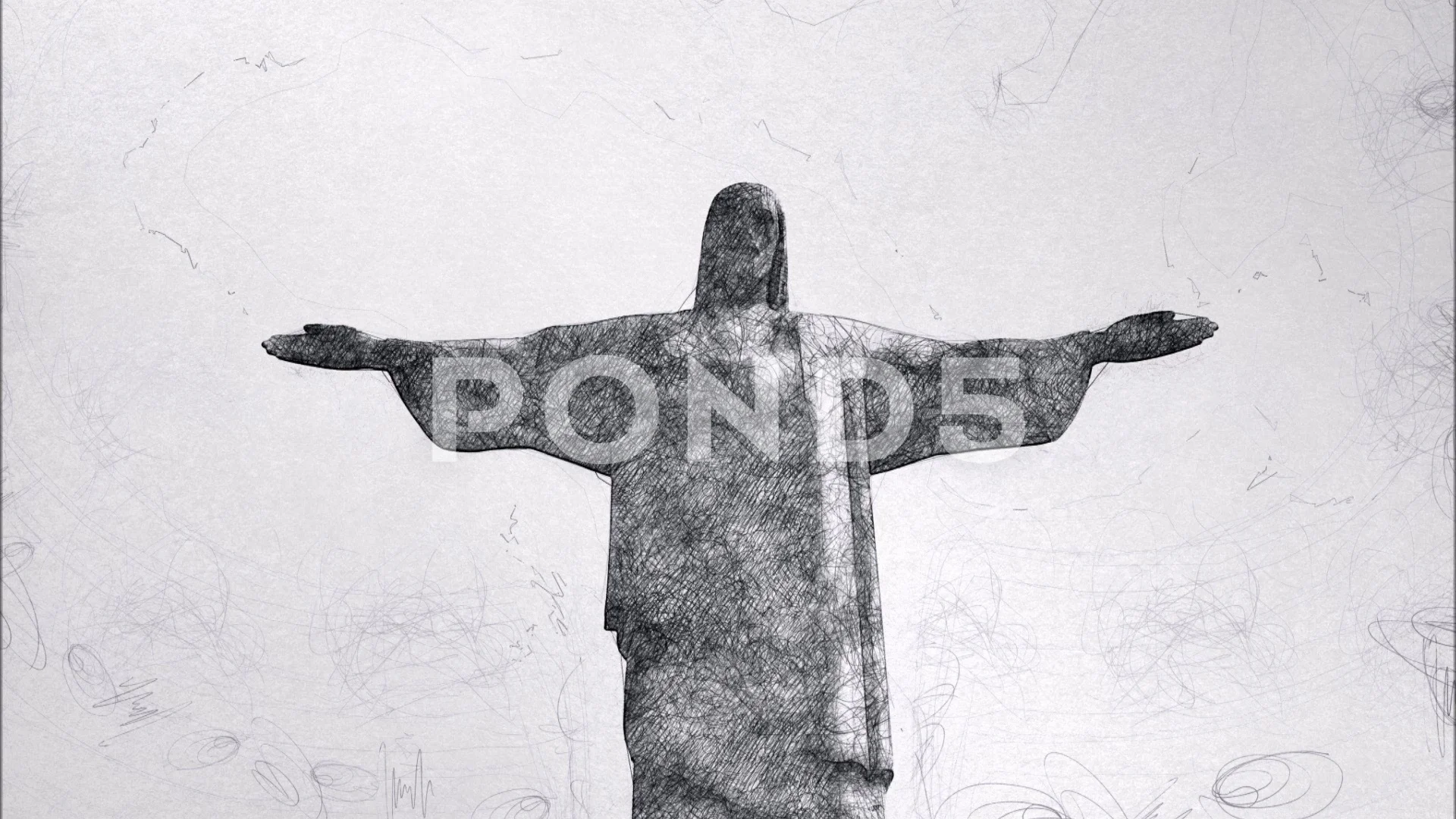 Brazil Rio De Janeiro Cristo Redentor C Stock Video Pond5