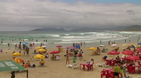A Brazilian Beach Stock Footage 33728508