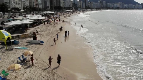 Brazilian Beach fun Video stock 113738398