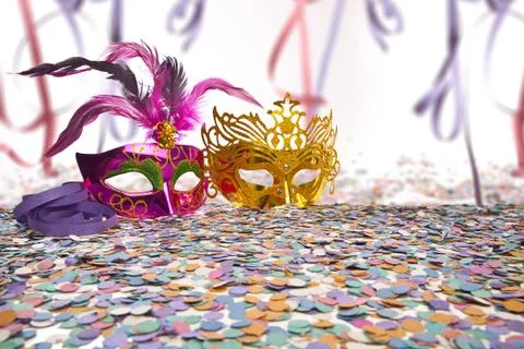 Brazilian Carnival background Stock Photos