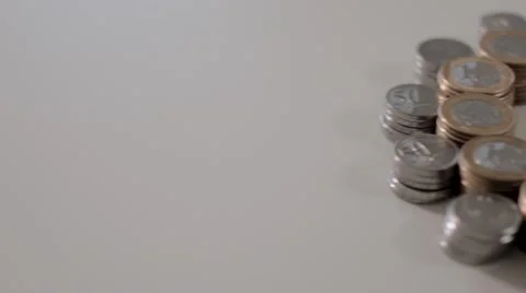 Brazilian Coins in circle format 스톡 동영상 58508867