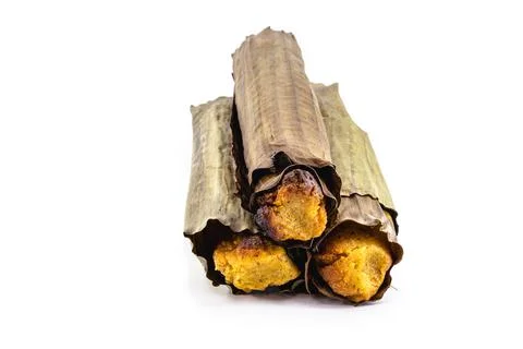 Brazilian cornbread on isolated white background. Homemade cheese bread, call Stock Photos