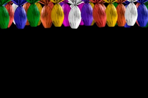 Brazilian Easters eggs Stock Photos