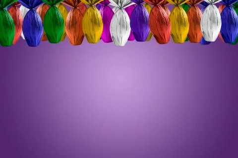 Brazilian Easters eggs Stock Photos