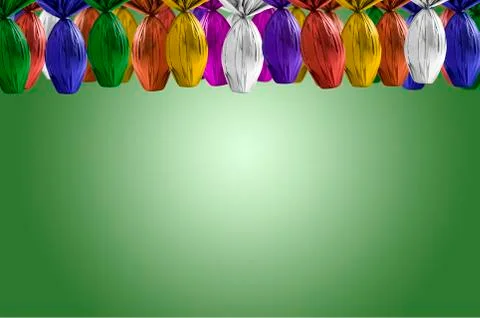 Brazilian Easters eggs Stock Photos