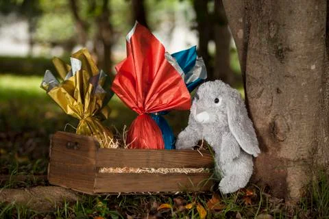 Brazilian Easters eggs Stock Photos