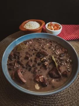 Brazilian feijoada Stock Photos