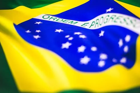 Brazilian Flag Stock Illustration