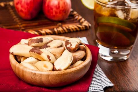Brazilian nut Stock Photos