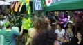 Brazilian Party Gay Lesbian Couple Pride Parade People Dancing Cologne Festival HD Footage