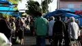 Brazilian People - Farmer market, Sao Paulo, Brazil. Feira HD Footage