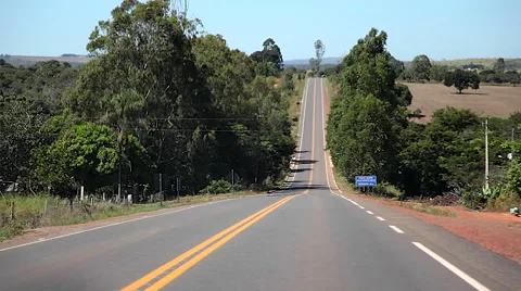 Brazilian Road timelapse Stock Footage 68025311