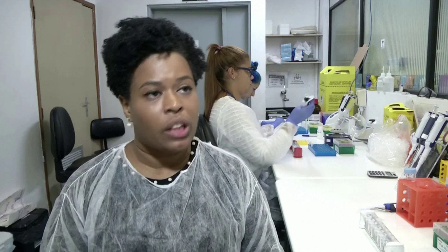Brazilian Scientists Decode Coronavirus Dna Stock Footage
