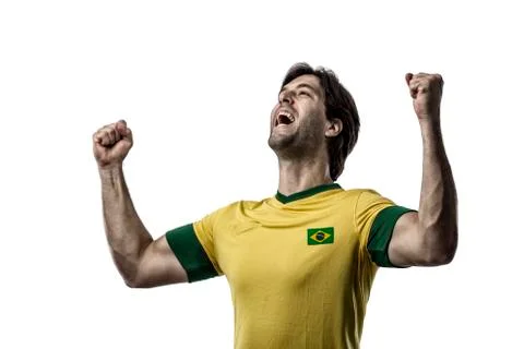 Brazilian soccer player Stock Photos