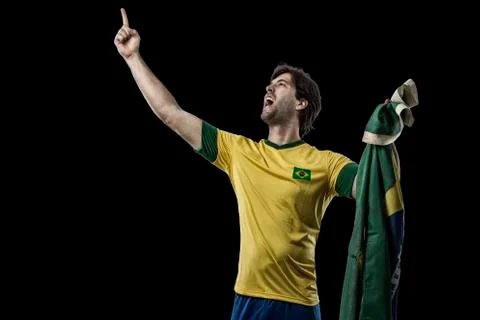 Brazilian soccer player Stock Photos
