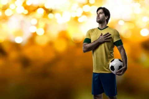 Brazilian soccer player Stock Photos