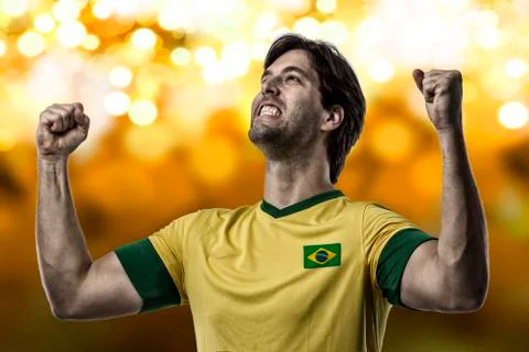 Brazilian soccer player Stock Photos