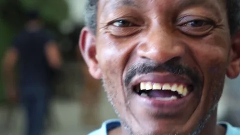 Brazilian Worker Looking at Camera Stock Footage 84762096