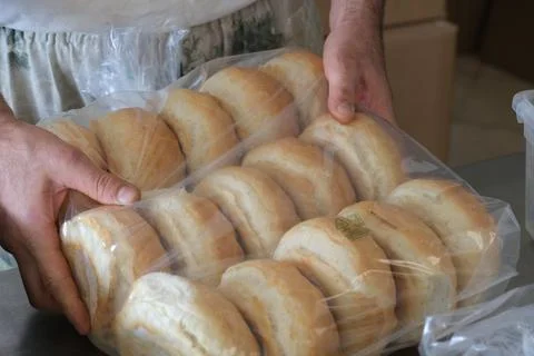 Bread and bakery Stock Photos