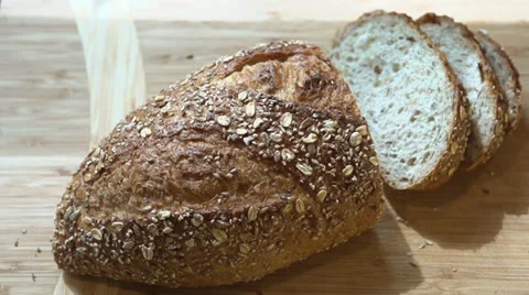 Bread and butter (5 of 9) Stock Footage 38596813