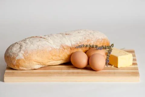 Bread and Butter Stock Photos