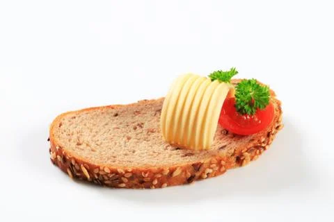 Bread and butter Stock Photos