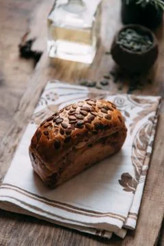 Bread and butter Stock Photos