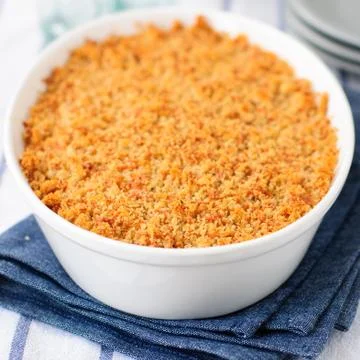 Bread and Cheese Crumble Fotos de archivo