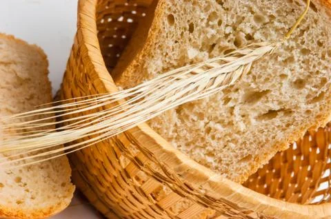 Bread and ears 스톡 사진