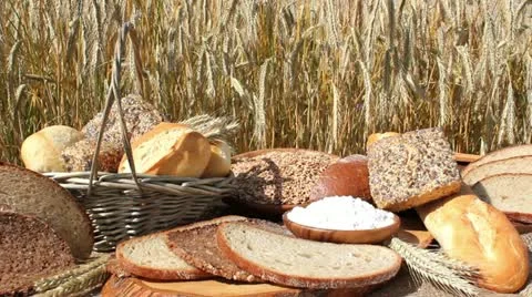 Bread and Grain Stock-Footage 11426191