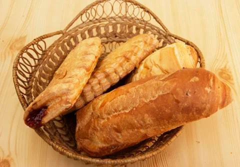 Bread and home baking Stock Photos
