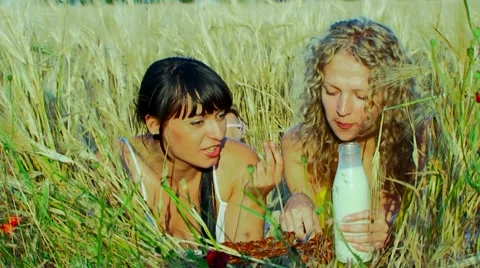 Bread And Milk Stock-Footage 52755262