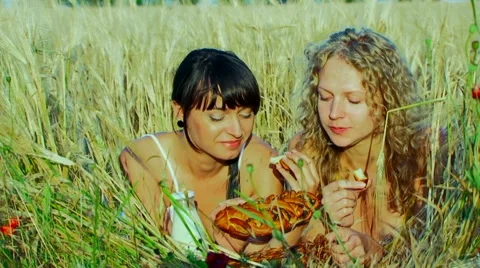 Bread And Milk Stock-Footage 52755337