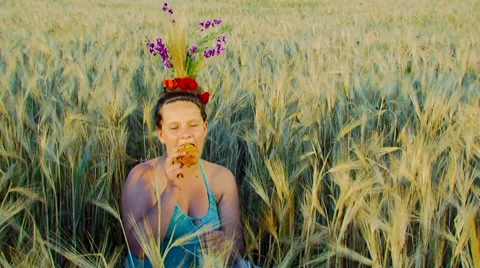 Bread And Milk Video stock 52755865