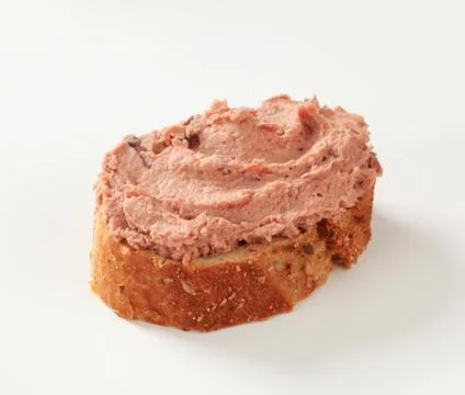 Bread and pate Stock Photos